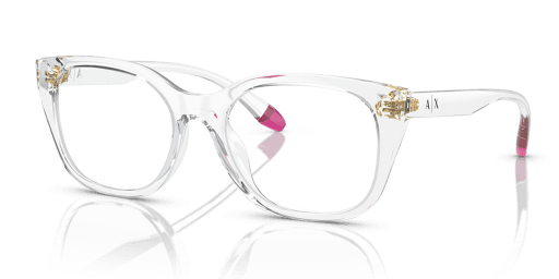 Armani Exchange AX3099U 8333 női négyzet alakú és transzparens színű szemüveg