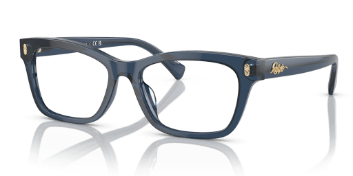 Ralph RA7154U 6144 női téglalap alakú és transzparens színű szemüveg