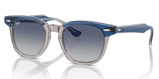 Ray-Ban 0RJ9098S gyermek négyzet alakú és kék színű napszemüveg