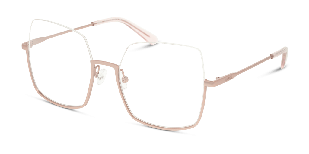 Unofficial UNOF0491 PP00 női négyzet alakú és rózsaszín színű szemüveg