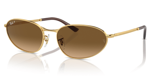 Ray-Ban 0RB3734 férfi különleges alakú és arany színű napszemüveg