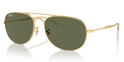 Ray-Ban 0RB3735 férfi négyzet alakú és arany színű napszemüveg