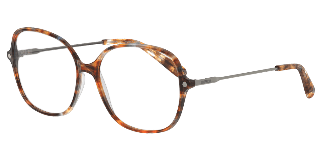 Unofficial UNOF0271 HS00 női négyzet alakú és havana színű szemüveg