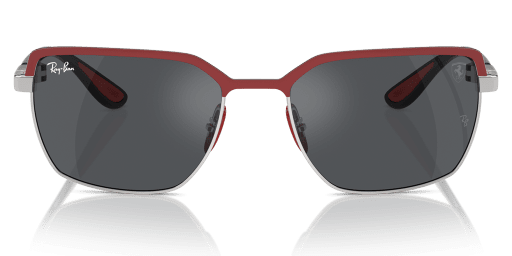 Ray-Ban 0RB3743M férfi négyzet alakú és piros színű napszemüveg