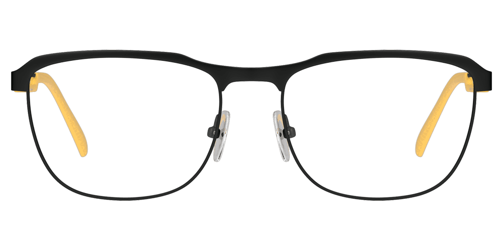 Unofficial UNOM0353 férfi téglalap alakú és fekete színű szemüveg