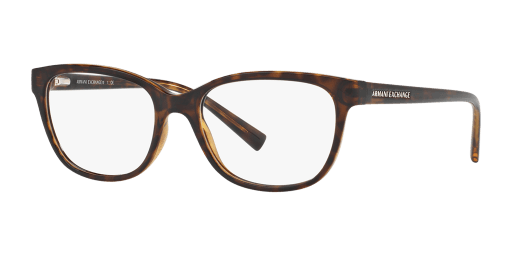 Armani Exchange AX3037 8037 női macskaszem alakú és havana színű szemüveg