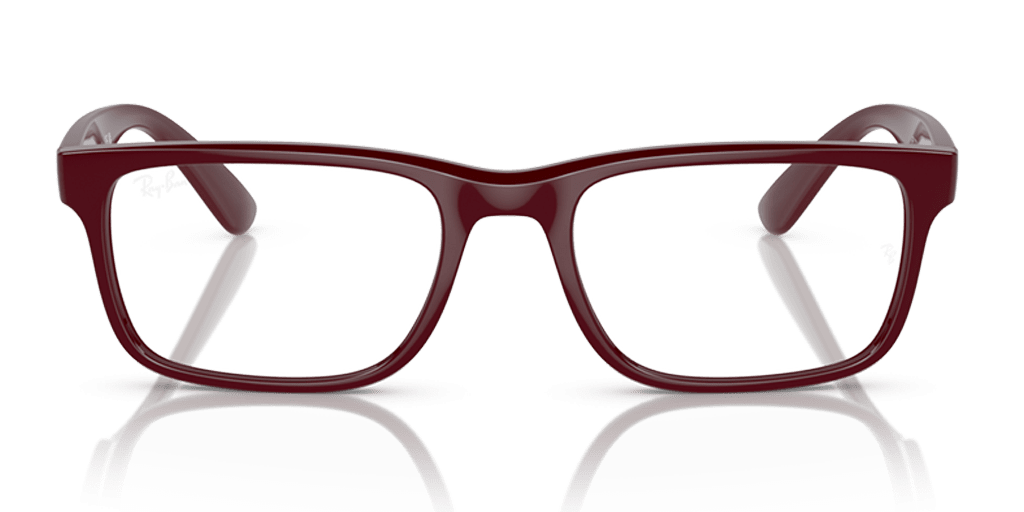 Ray-Ban 0RX7232M férfi téglalap alakú és piros színű szemüveg