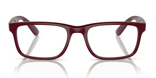 Ray-Ban 0RX7232M férfi téglalap alakú és piros színű szemüveg