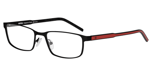 Unofficial UNOT0162 gyermek téglalap alakú és fekete színű szemüveg
