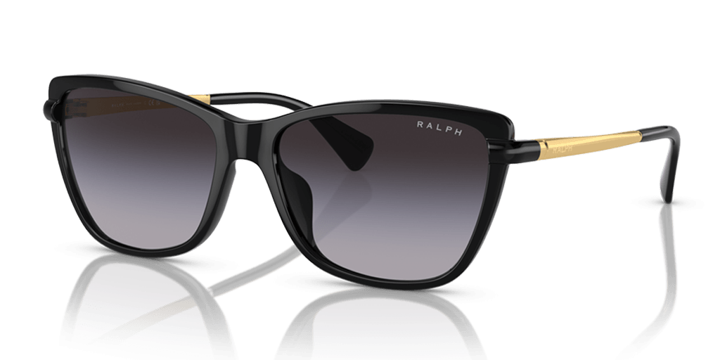 Ralph 0RA5308U női macskaszem alakú és fekete színű napszemüveg