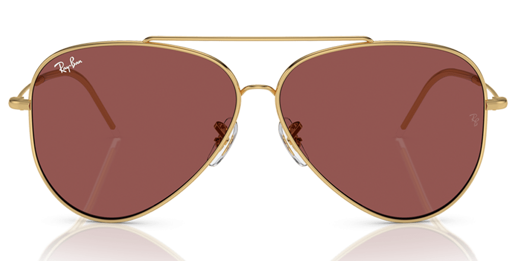 Ray-Ban Aviator Reverse RBR0101S 001/69 női pilóta alakú és arany színű napszemüveg