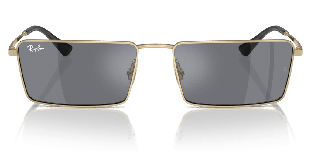 Ray-Ban 0RB3741 férfi téglalap alakú és arany színű napszemüveg