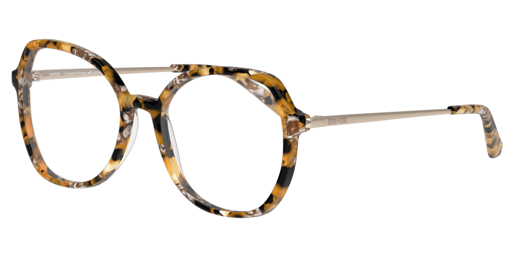 Unofficial UNOF0430 HX00 női négyzet alakú és barna színű szemüveg