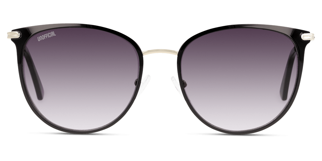 Unofficial UNSF0090 női macskaszem alakú és fekete színű napszemüveg