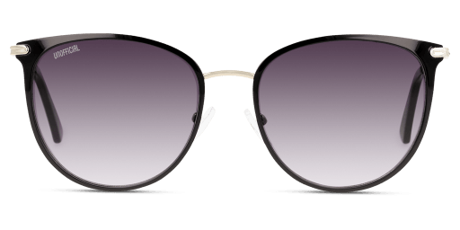 Unofficial UNSF0090 női macskaszem alakú és fekete színű napszemüveg