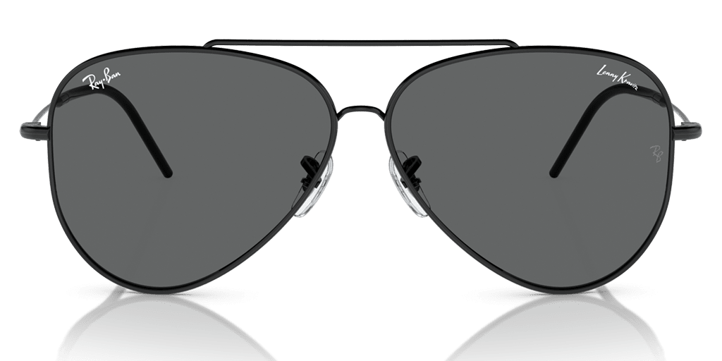 Ray-Ban Aviator Reverse RBR0101S 002/GR férfi pilóta alakú és fekete színű napszemüveg