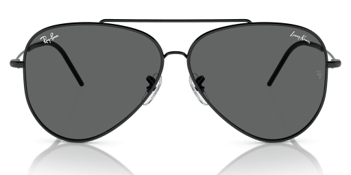 Ray-Ban Aviator Reverse RBR0101S 002/GR férfi pilóta alakú és fekete színű napszemüveg