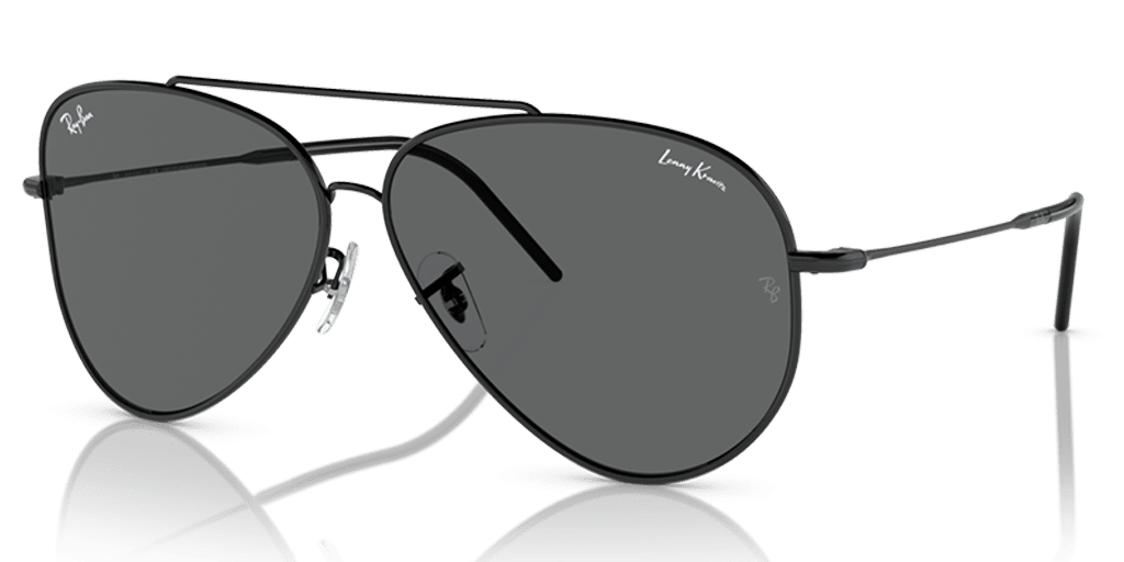 Ray-Ban Aviator Reverse RBR0101S 002/GR férfi pilóta alakú és fekete színű napszemüveg