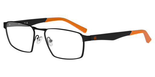 Unofficial 0UO1152 férfi téglalap alakú és fekete színű szemüveg