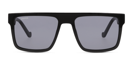 Unofficial UNSM0111 BBG0 férfi téglalap alakú és fekete színű napszemüveg