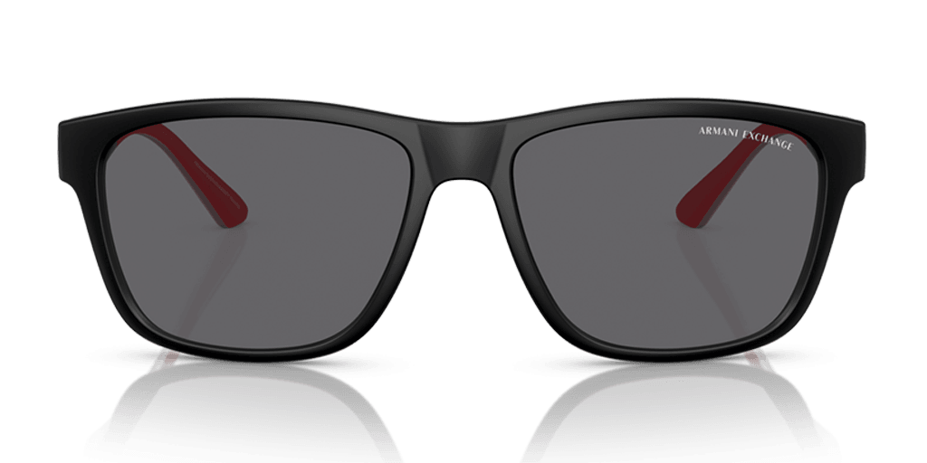 Armani Exchange 0AX4135S férfi négyzet alakú és fekete színű napszemüveg