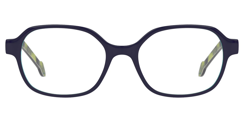 Unofficial UNOK0070 gyermek téglalap alakú és kék színű szemüveg