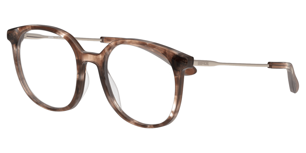 Unofficial 0UO2154 női négyzet alakú és barna színű szemüveg